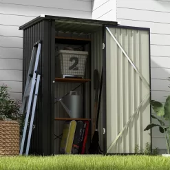 Patiowell 3-ft x 3-ft Galvanized Steel Storage Shed