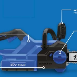 Kobalt Gen4 40-volt 14-in Brushless Battery 4 Amp 4 Ah Chainsaw (Battery and Charger Included)
