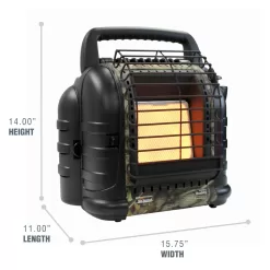 Mr. Heater Buddy 12000-BTU Indoor/Outdoor Portable Radiant Propane Heater