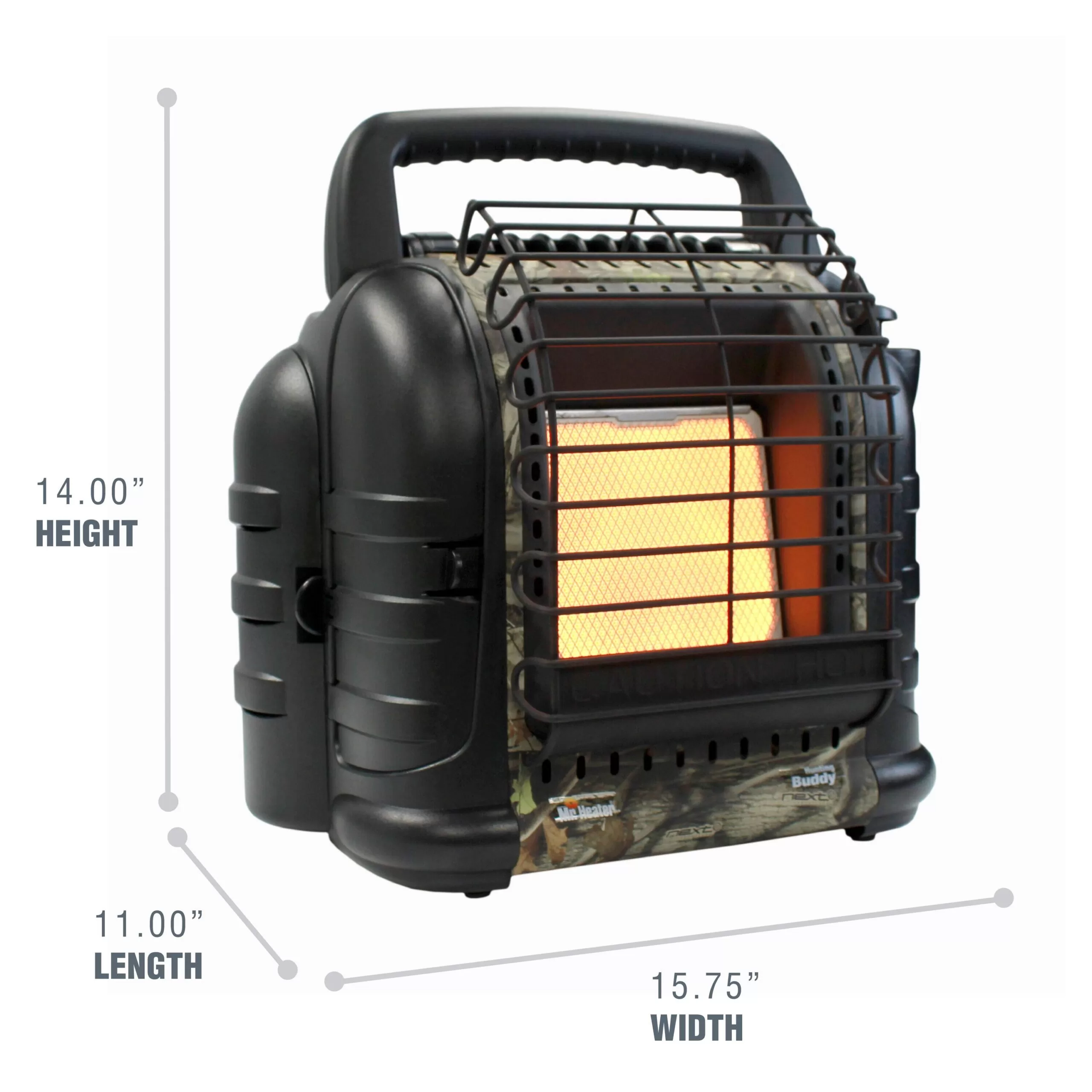 Mr. Heater Buddy 12000-BTU Indoor/Outdoor Portable Radiant Propane Heater