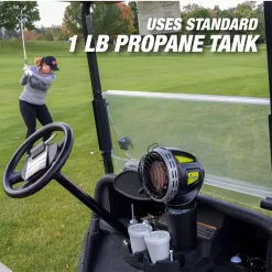 Mr. Heater Golf cart 4000-BTU Outdoor Portable Radiant Propane Heater