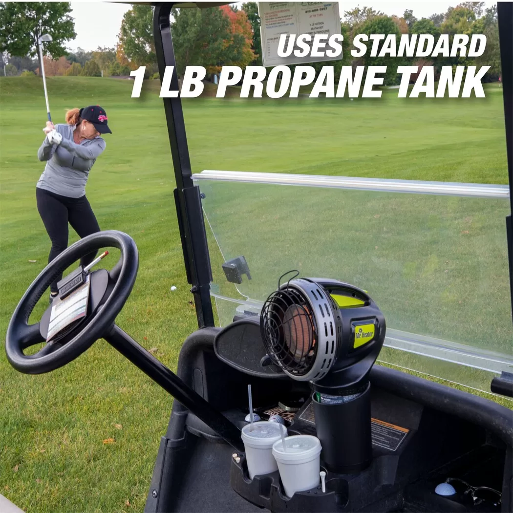 Mr. Heater Golf cart 4000-BTU Outdoor Portable Radiant Propane Heater