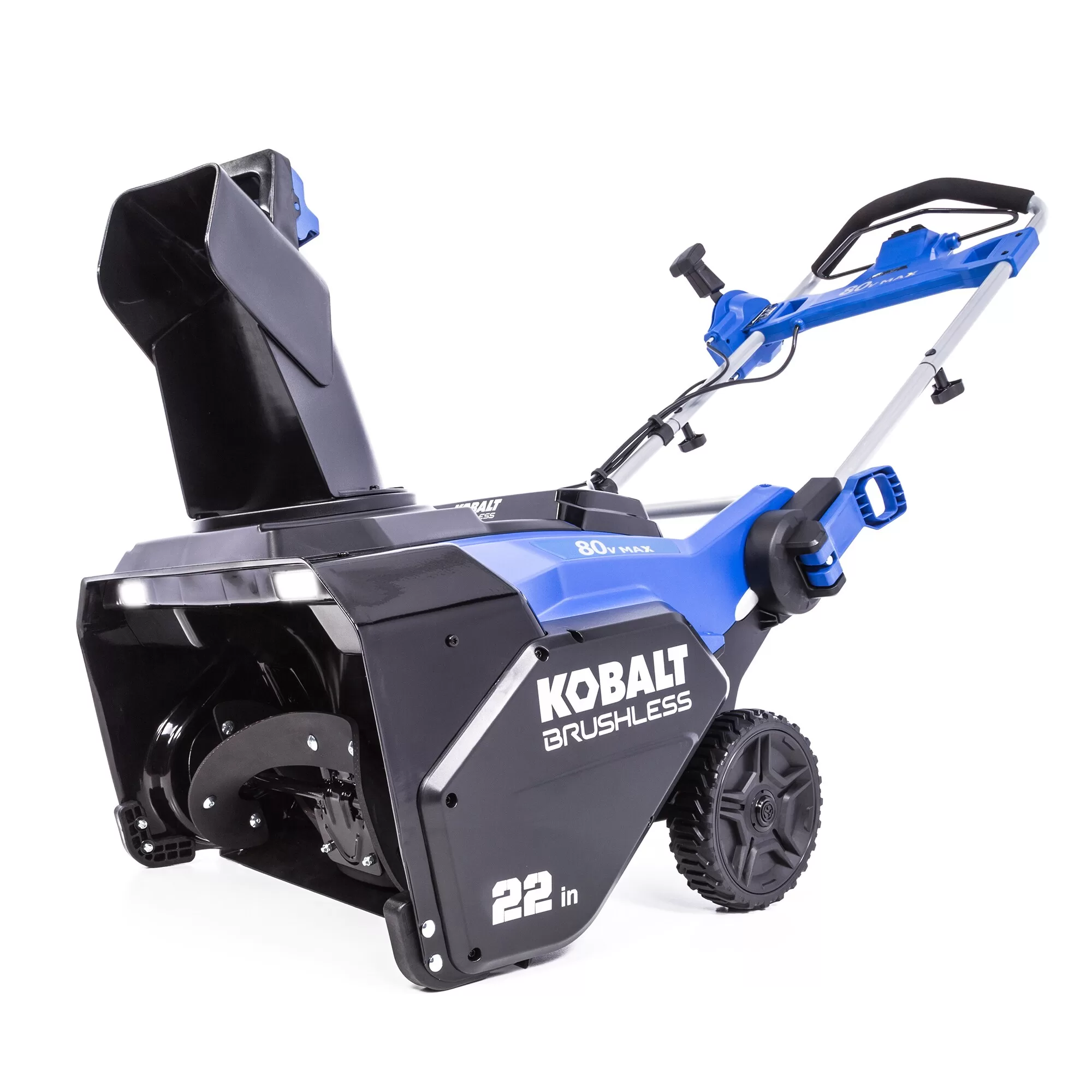 Kobalt Brushless 80-volt Max 22-in Single-stage Push Cordless Electric Snow Blower (Battery and Charger Not Included)