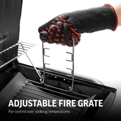 Char-Griller Duo Black Dual-function Combo Grill