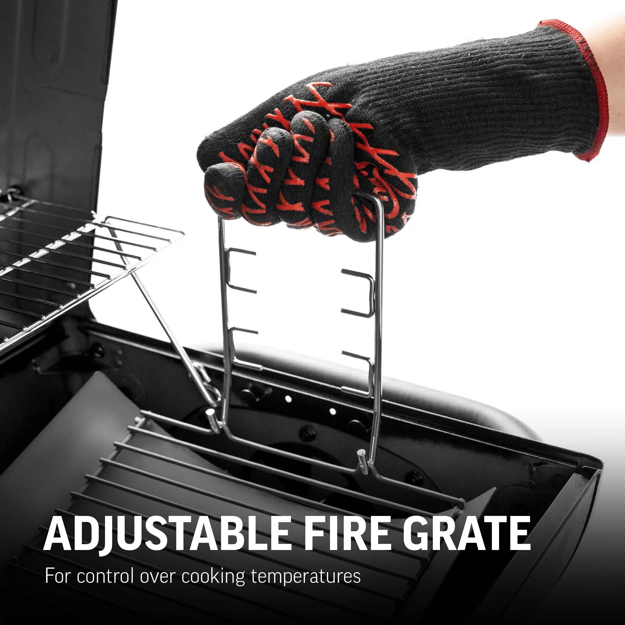 Char-Griller Duo Black Dual-function Combo Grill