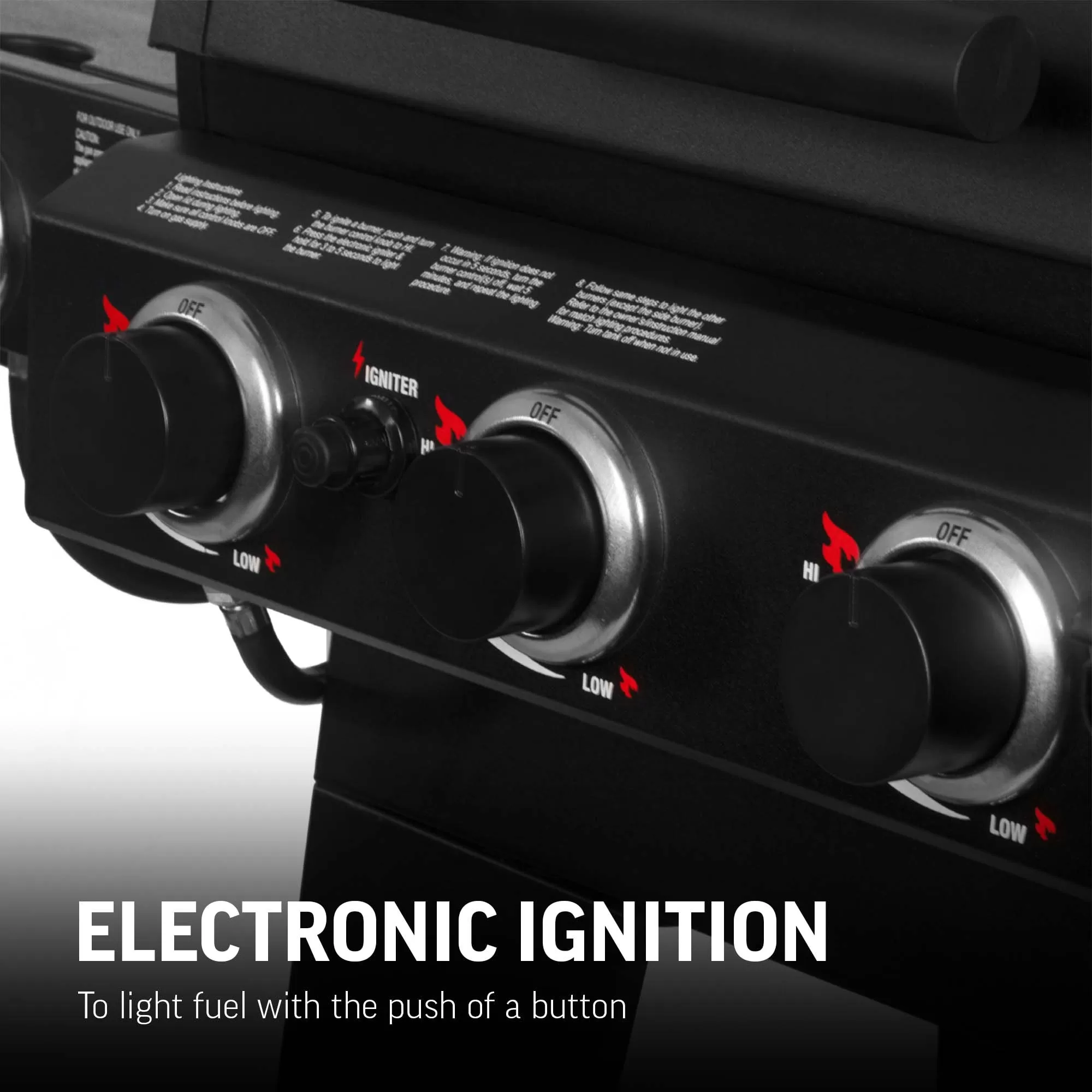 Char-Griller Duo Black Dual-function Combo Grill