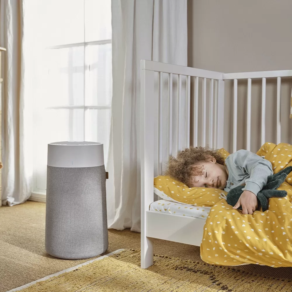 Blueair Blue Pure Max 4-Speed Smart White HEPA Air Purifier ENERGY STAR (Covers: 219-sq ft)