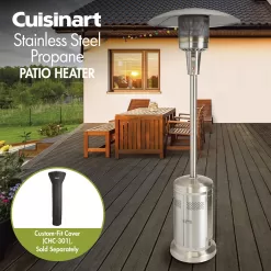 Cuisinart 47000-BTU Stainless Steel Floorstanding Liquid Propane Patio Heater