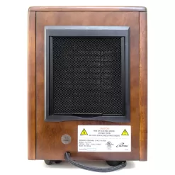 iLIVING Up to 1500-Watt Infrared Quartz Cabinet Indoor Electric Space Heater with Thermostat and Remote Included
