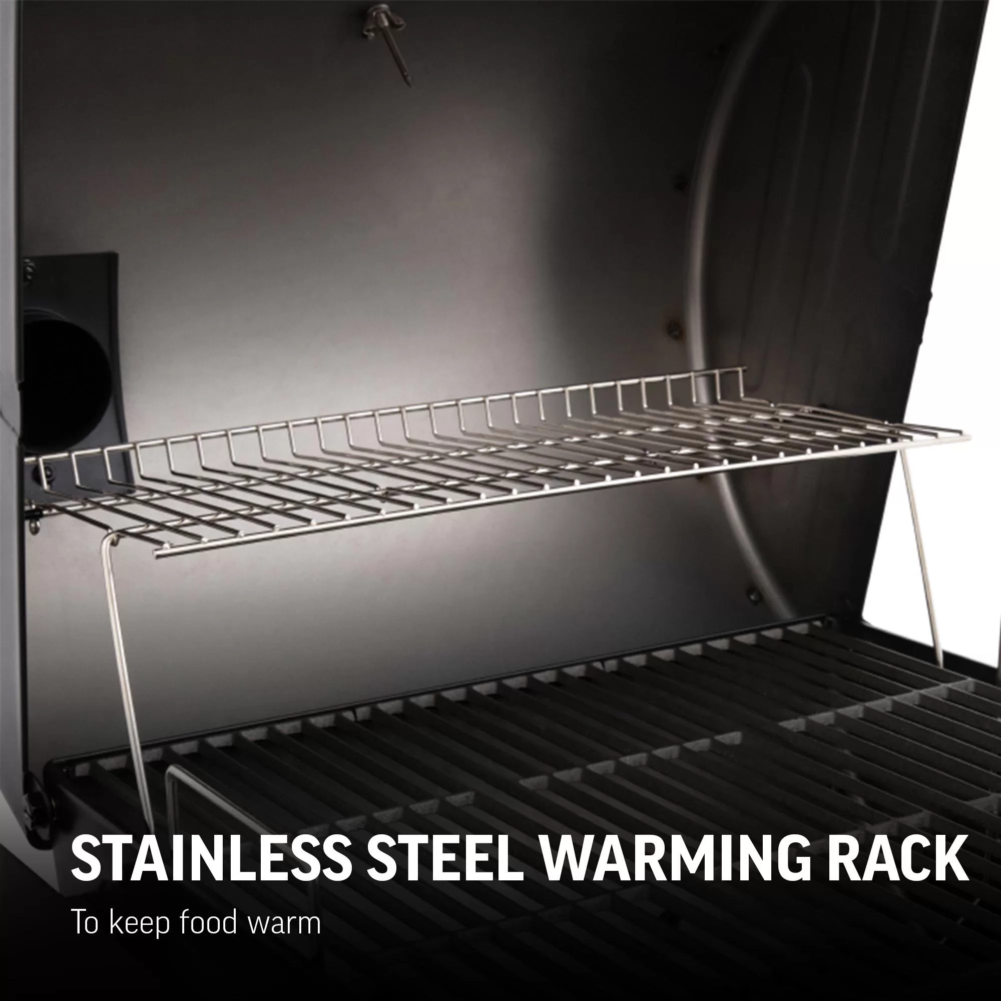 Char-Griller Wrangler 23-in Black Barrel Charcoal Grill