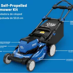 Kobalt Gen4 40-volt 20-in Cordless Self-propelled Lawn Mower 6 Ah (Battery and Charger Included)