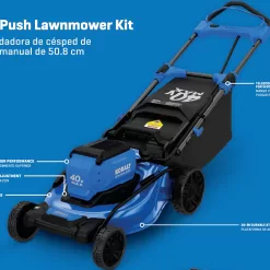 Kobalt Gen4 40-volt 20-in Cordless Push Lawn Mower 6 Ah (Battery and Charger Included)