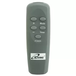 iLIVING Up to 1500-Watt Infrared Quartz Cabinet Indoor Electric Space Heater with Thermostat and Remote Included