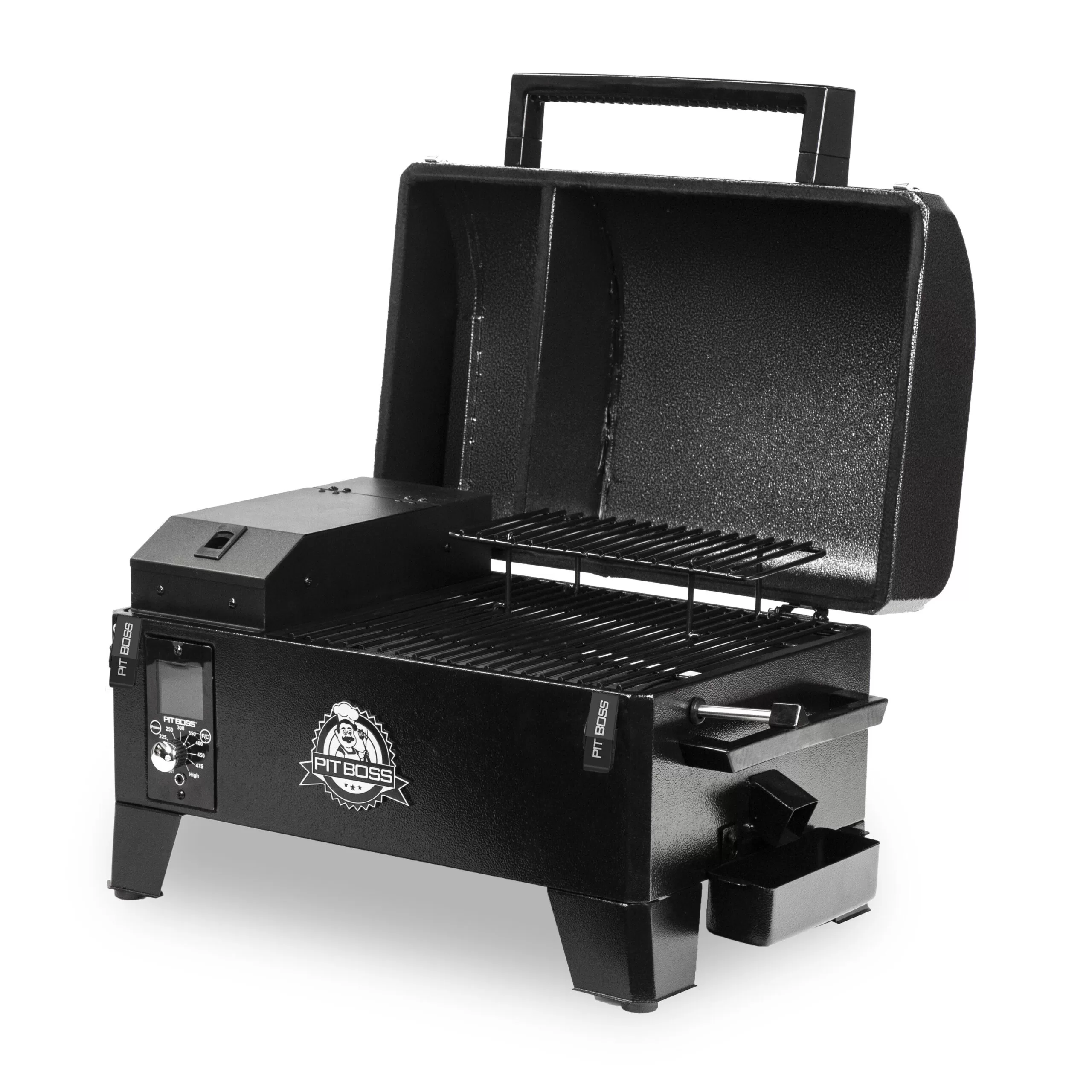Pit Boss Portable 256-Sq in Black Pellet Grill