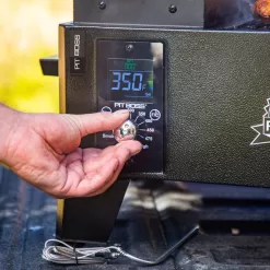 Pit Boss Portable 256-Sq in Black Pellet Grill