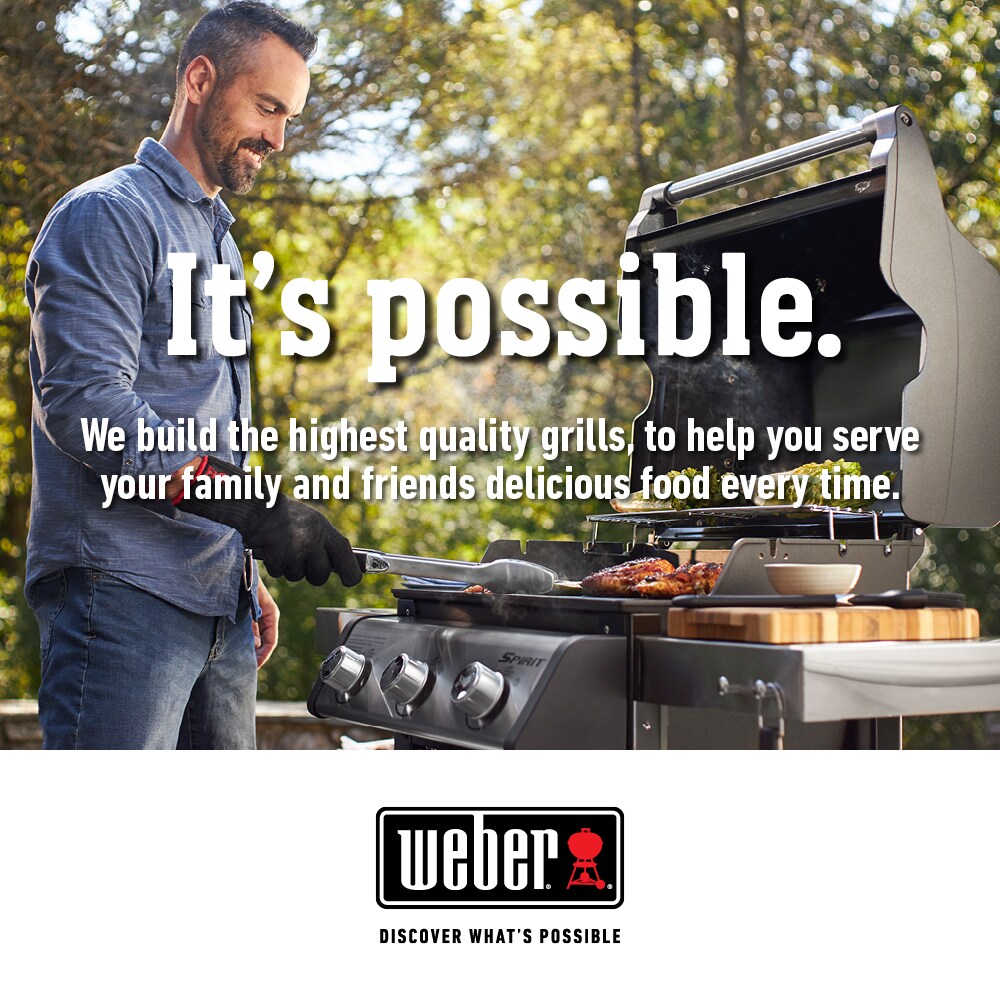 Weber Traveler 320-Sq in Gray Portable Gas Grill - Image 19