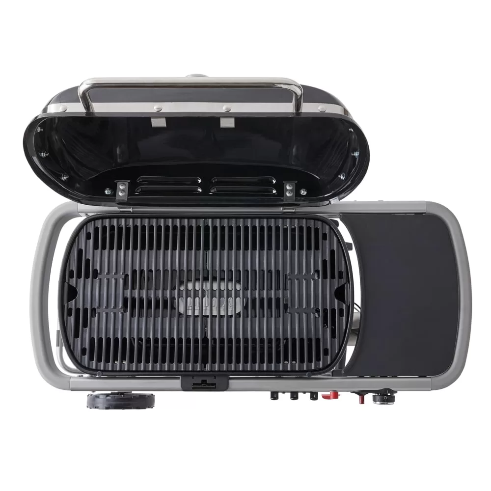 Weber Traveler 320-Sq in Gray Portable Gas Grill