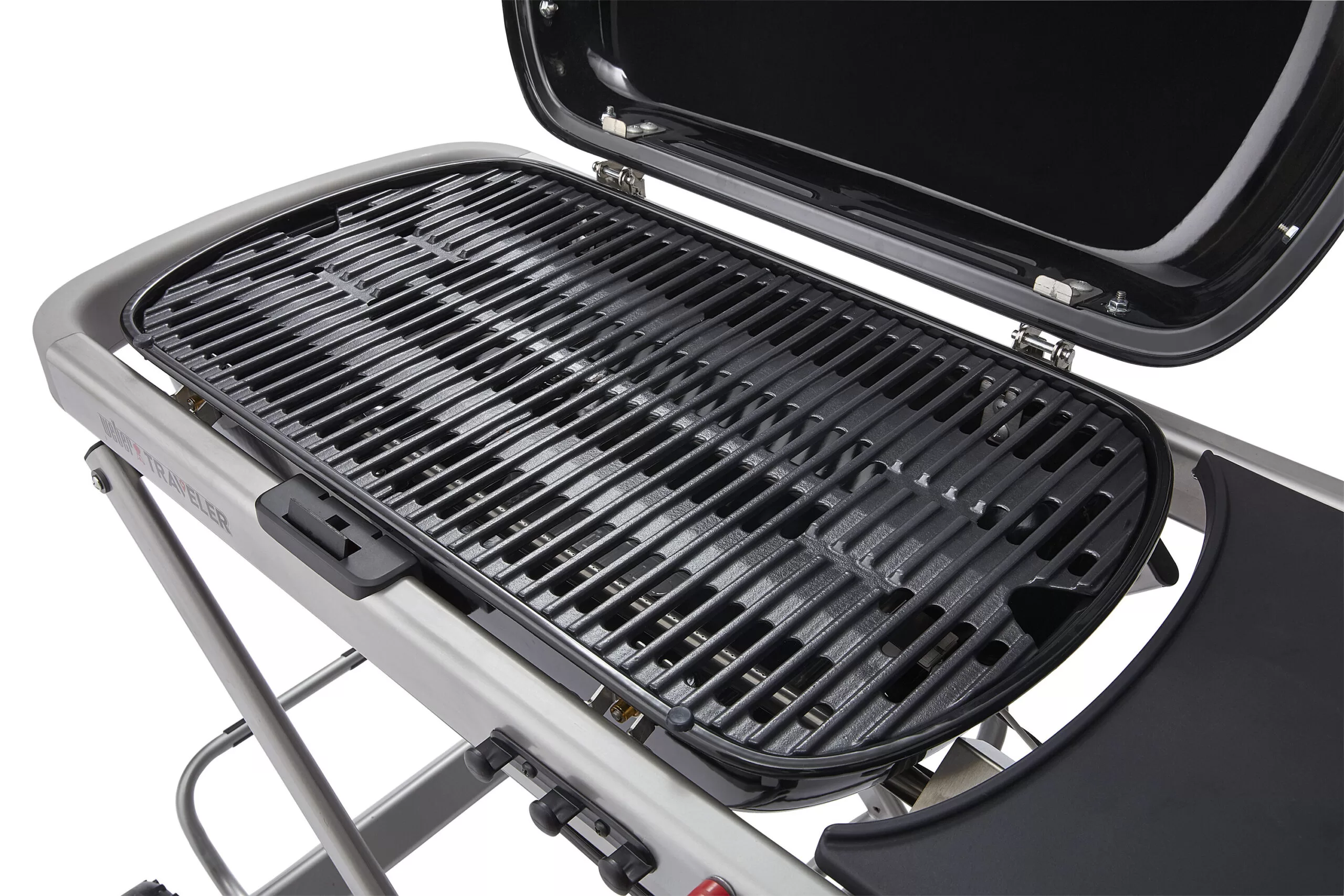 Weber Traveler 320-Sq in Gray Portable Gas Grill