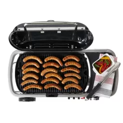 Weber Traveler 320-Sq in Gray Portable Gas Grill