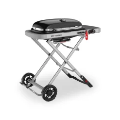 Weber Traveler 320-Sq in Gray Portable Gas Grill