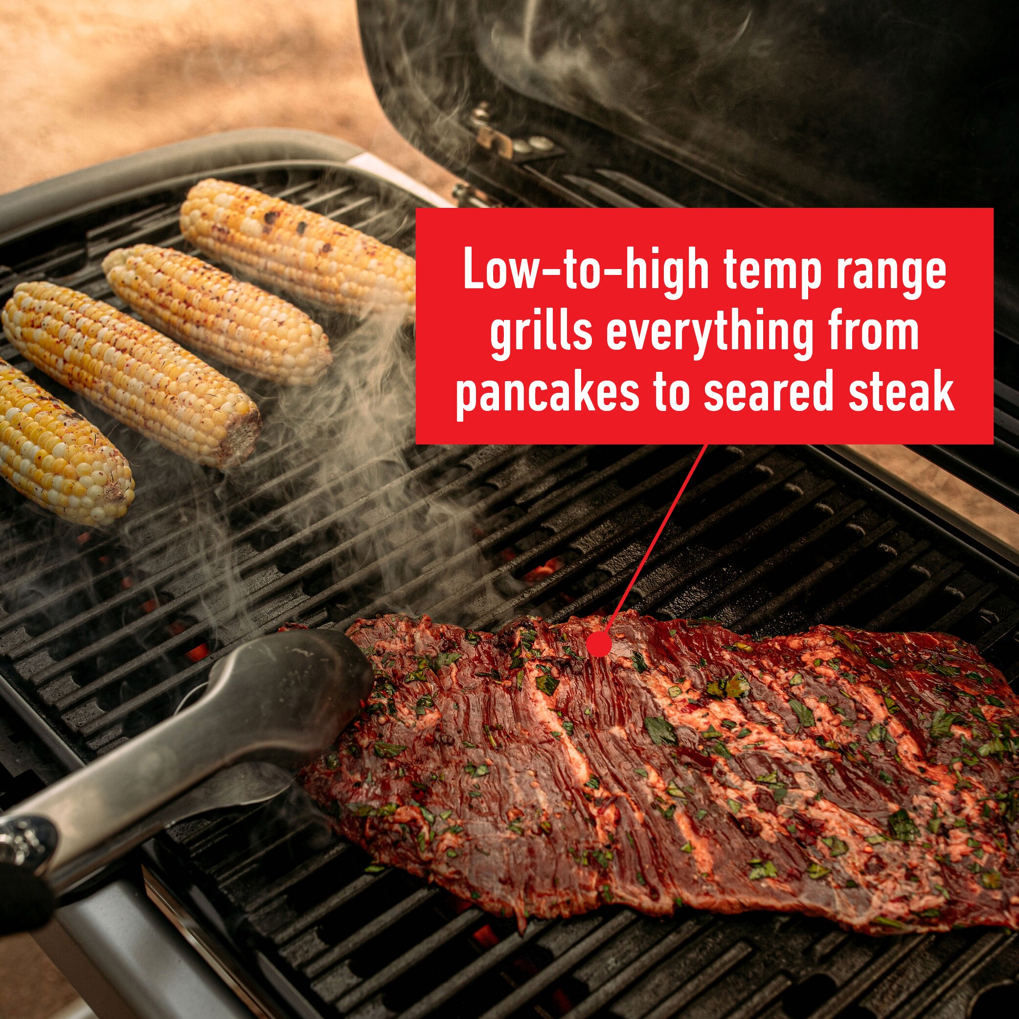 Weber Traveler 320-Sq in Gray Portable Gas Grill - Image 16