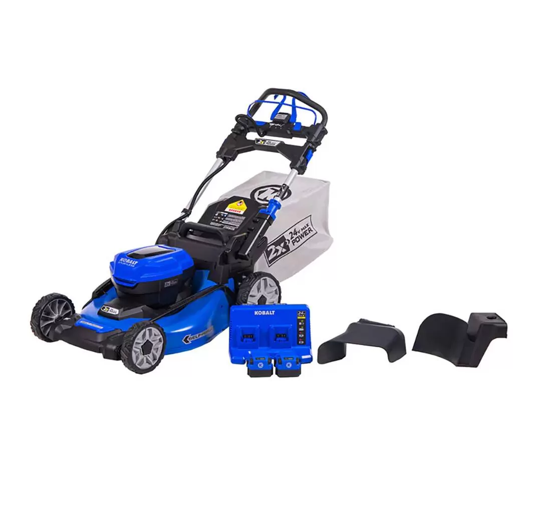 Kobalt 2x24 48-volt 20-in Cordless Self-propelled 5 Ah (Battery and Charger Included)