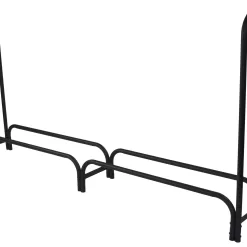 Pleasant Hearth 49-in x 96-in x 13.5-in Steel Half Cord Firewood Rack