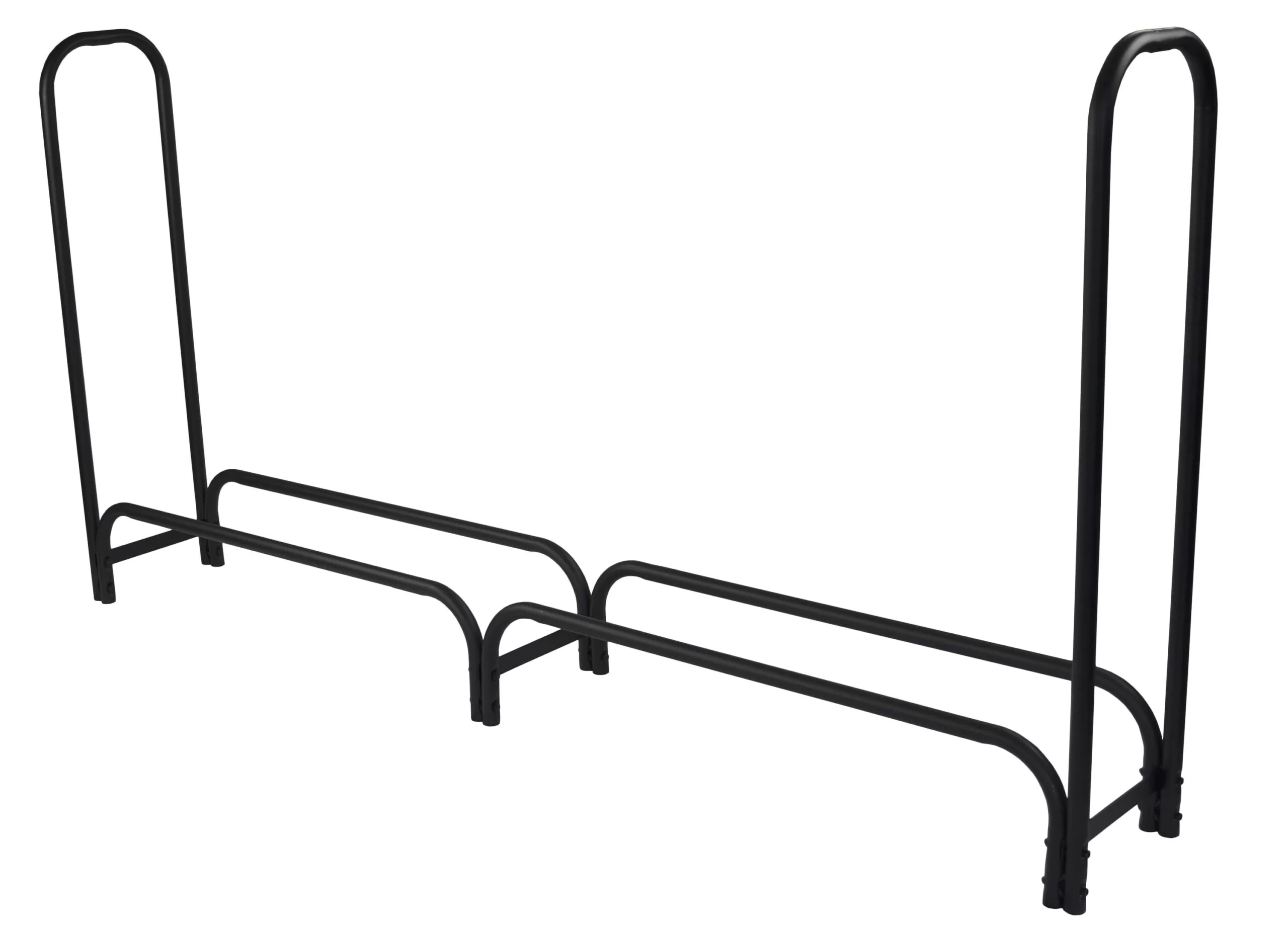 Pleasant Hearth 49-in x 96-in x 13.5-in Steel Half Cord Firewood Rack