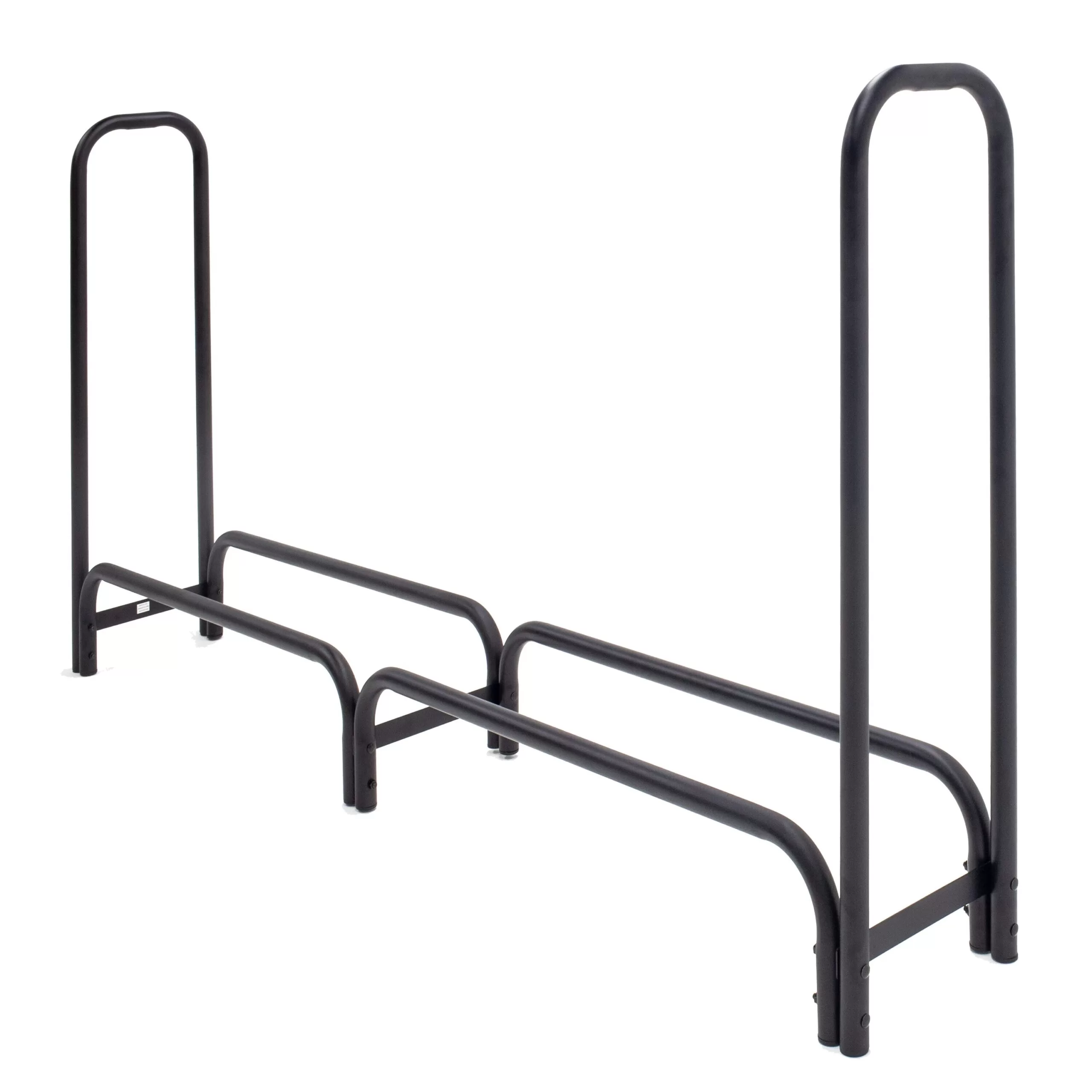 Pleasant Hearth 49-in x 96-in x 13.5-in Steel Half Cord Firewood Rack