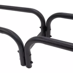 Pleasant Hearth 49-in x 96-in x 13.5-in Steel Half Cord Firewood Rack