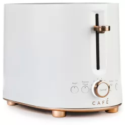 Cafe 2-Slice White 1600-Watt Toaster