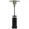 Hanover 48000-BTU Black Steel Floorstanding Liquid Propane Patio Heater