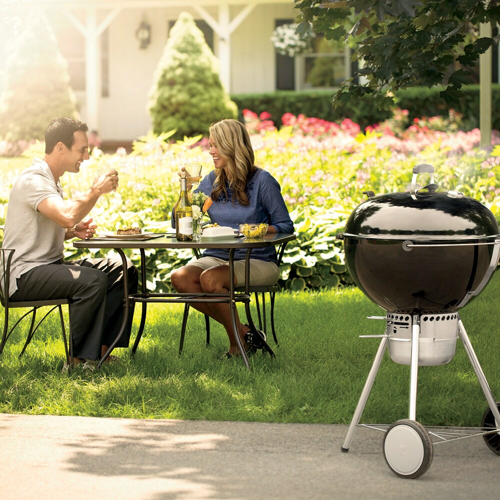 Weber Master Touch 22-in W Black Kettle Charcoal Grill - Image 12
