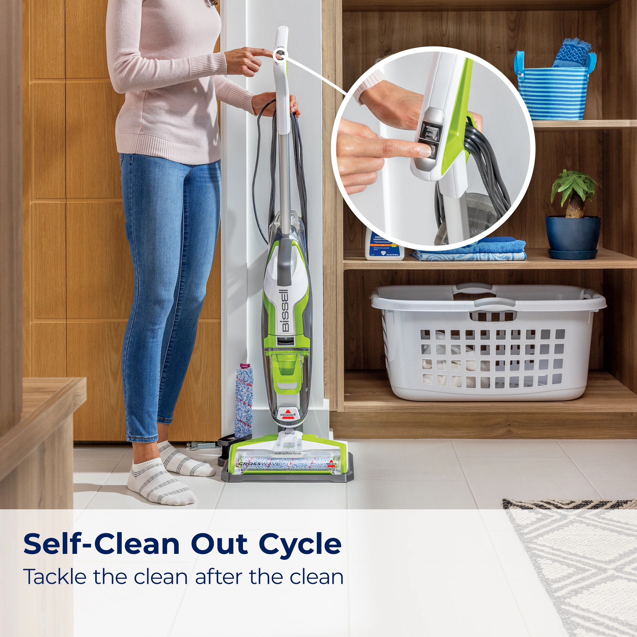 BISSELL CrossWave 120 Volt Corded Wet/Dry Stick Vacuum - Image 2