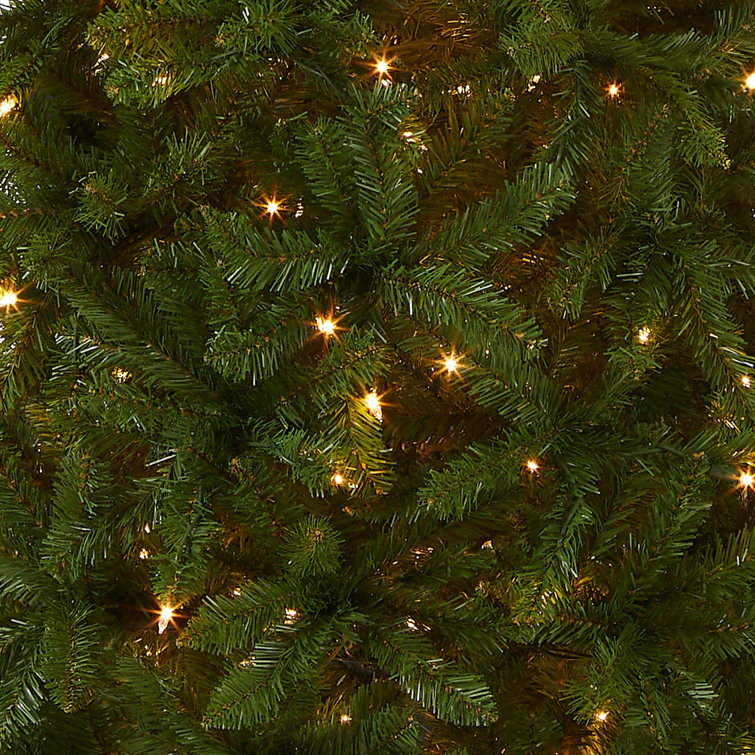 National Tree Company KW7-300-90 9 ft. Kingswood Fir Pencil Artificial Christmas Tree with Clear Lights - Image 9