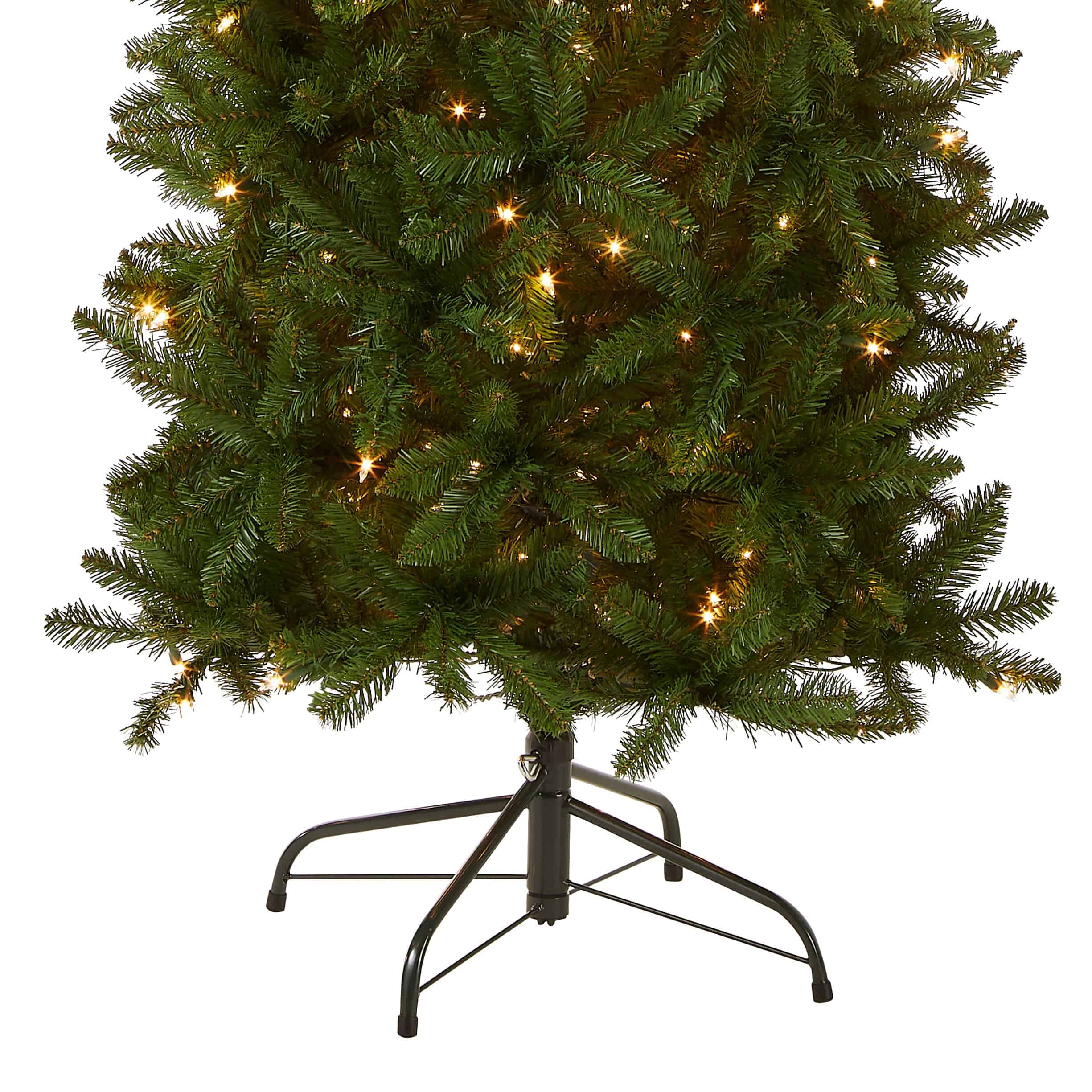 National Tree Company KW7-300-90 9 ft. Kingswood Fir Pencil Artificial Christmas Tree with Clear Lights - Image 10