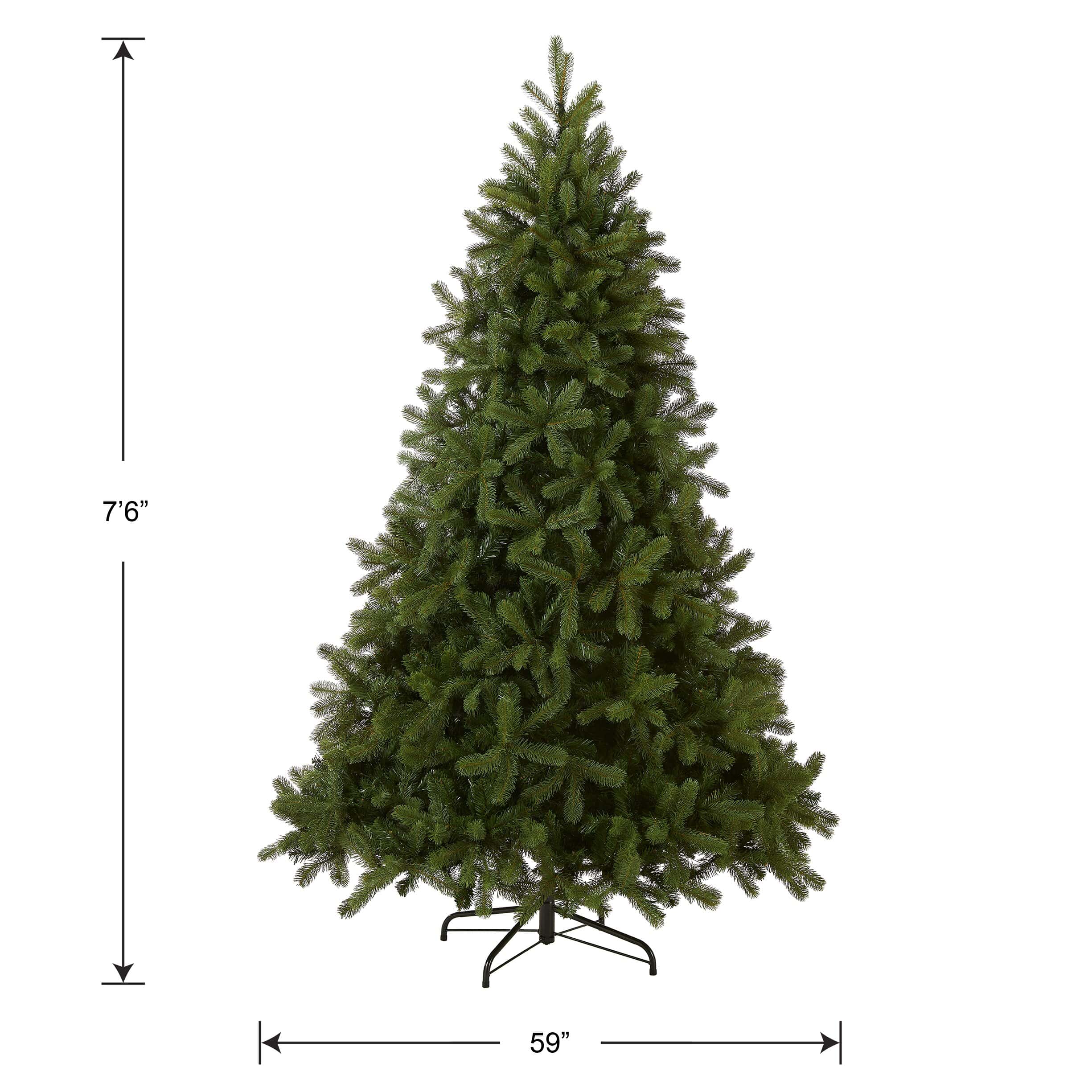 National Tree Company PEDD1-503-75 7-1/2 ft. Feel Real Downswept Douglas Fir Hinged Artificial Christmas Tree - Image 12