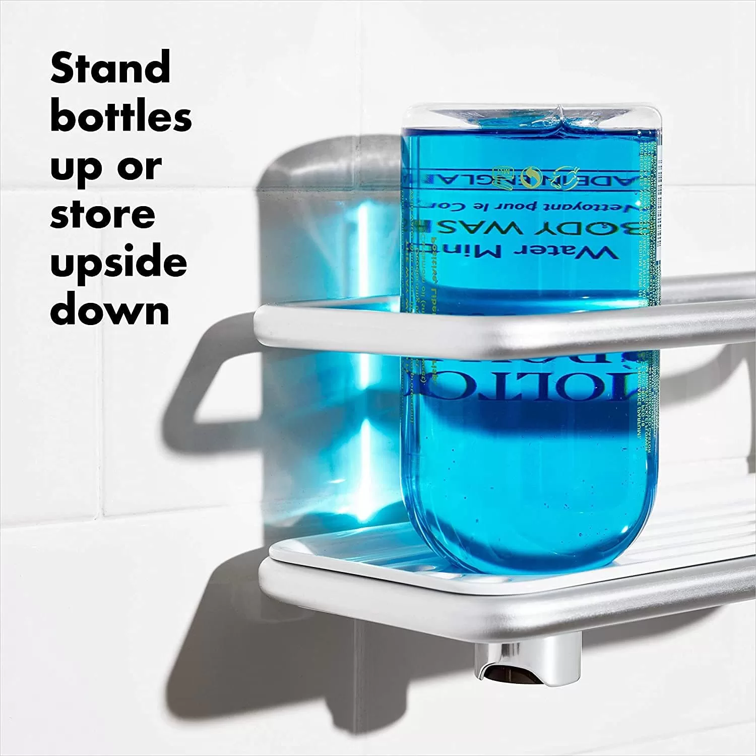 OXO Good Grips Aluminum Hose Shower Caddy - Silver