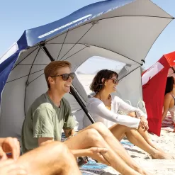 Sport-Brella Premiere UPF 50+ Umbrella Shelter for Sun and Rain Protection (8-Foot)