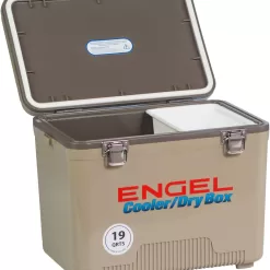 Engel UC19 19qt Leak-Proof, Air Tight, Drybox Cooler and Small Hard Shell Lunchbox for Men and Women