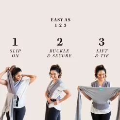 Moby Easy-Wrap Carrier | Baby Carrier and Wrap in One