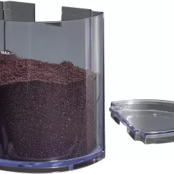 Krups Precision Plastic and Stainless Steel Flat Burr Grinder 12 Cup 110 Watts 12 Grind Settings, Cold Brew Black