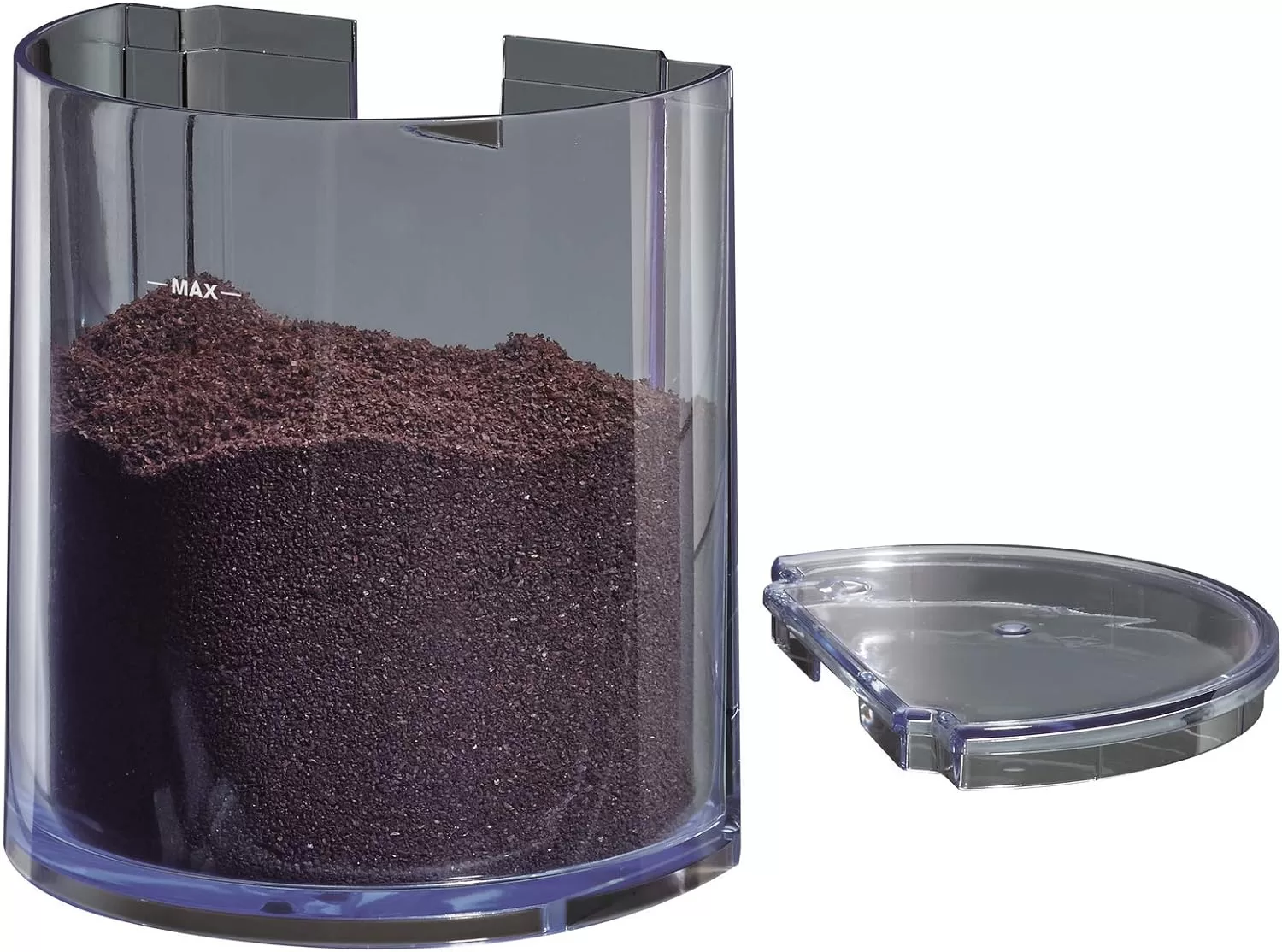 Krups Precision Plastic and Stainless Steel Flat Burr Grinder 12 Cup 110 Watts 12 Grind Settings, Cold Brew Black