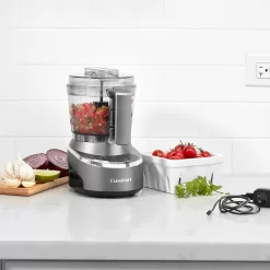 Cuisinart Mini Food Processor & Chopper, Small Stand Mixer for Vegetables, Meats & More, 4 Cup, Electric, Black, RMC-100