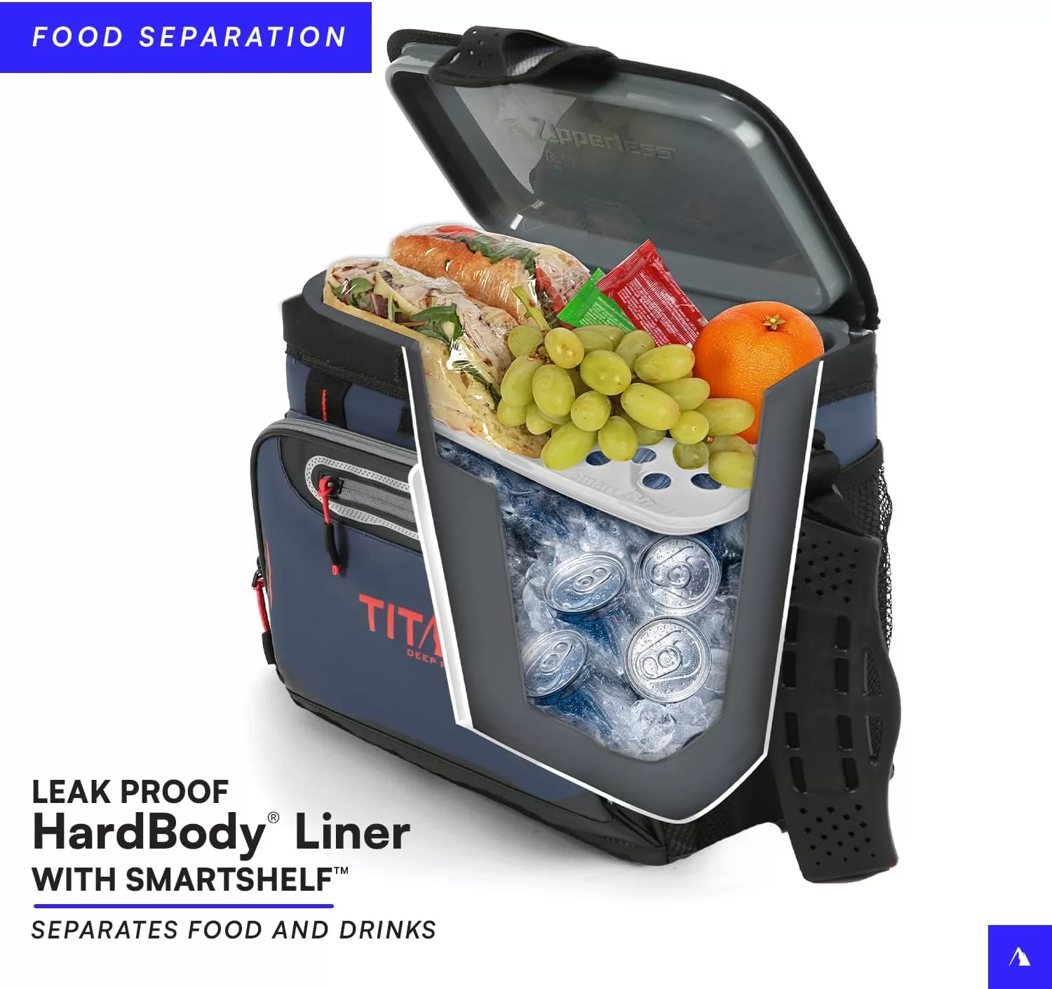 Arctic Zone Titan Deep Freeze Cooler - Zipperless Hardbody Cooler