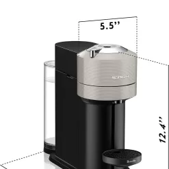 Nespresso Vertuo Next Coffee and Espresso Machine by Breville, Light Grey