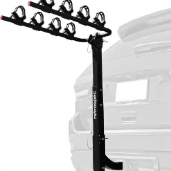 Retrospec Lenox 2-5 - Bike Hitch Rack for Cars, Trucks, SUVs with 2” Hitch | Foldable Steel Frame