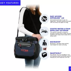 Arctic Zone Titan Deep Freeze Cooler - Zipperless Hardbody Cooler