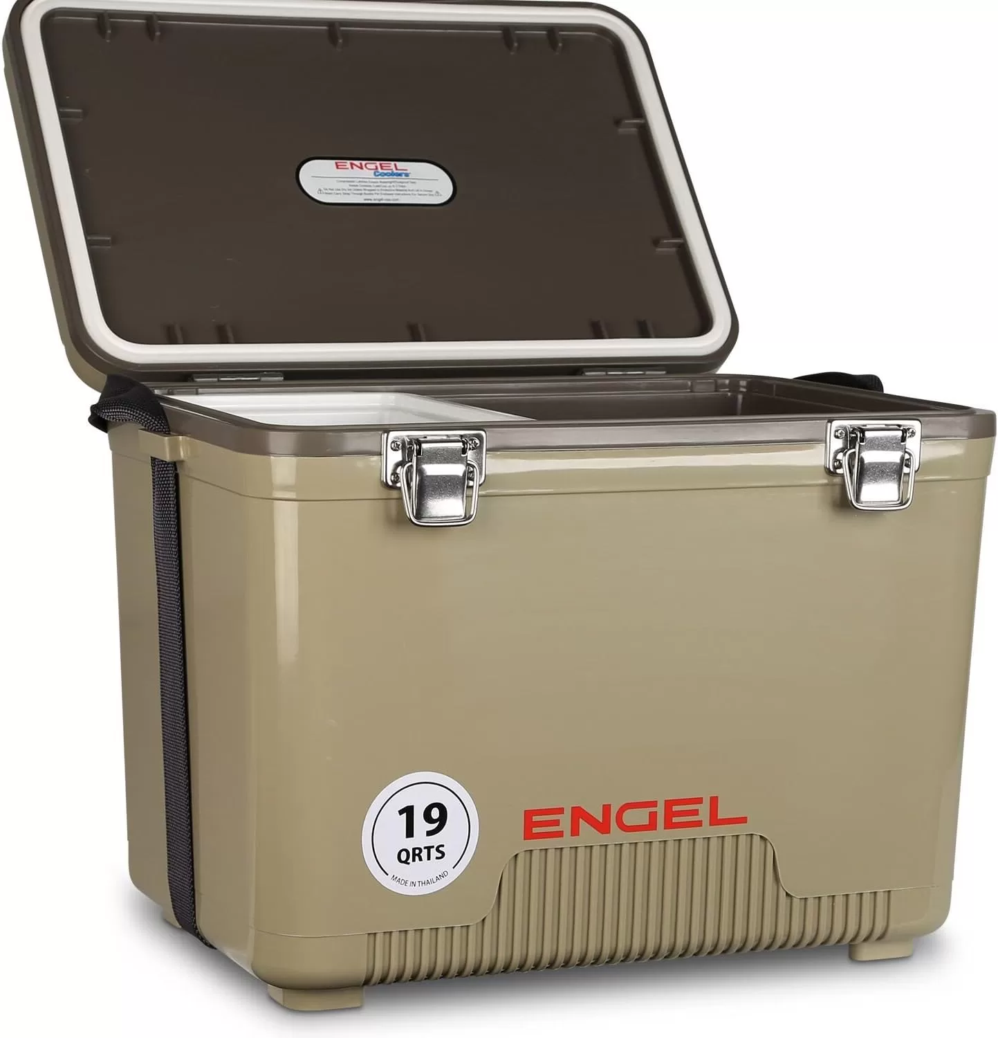 Engel UC19 19qt Leak-Proof, Air Tight, Drybox Cooler and Small Hard Shell Lunchbox for Men and Women