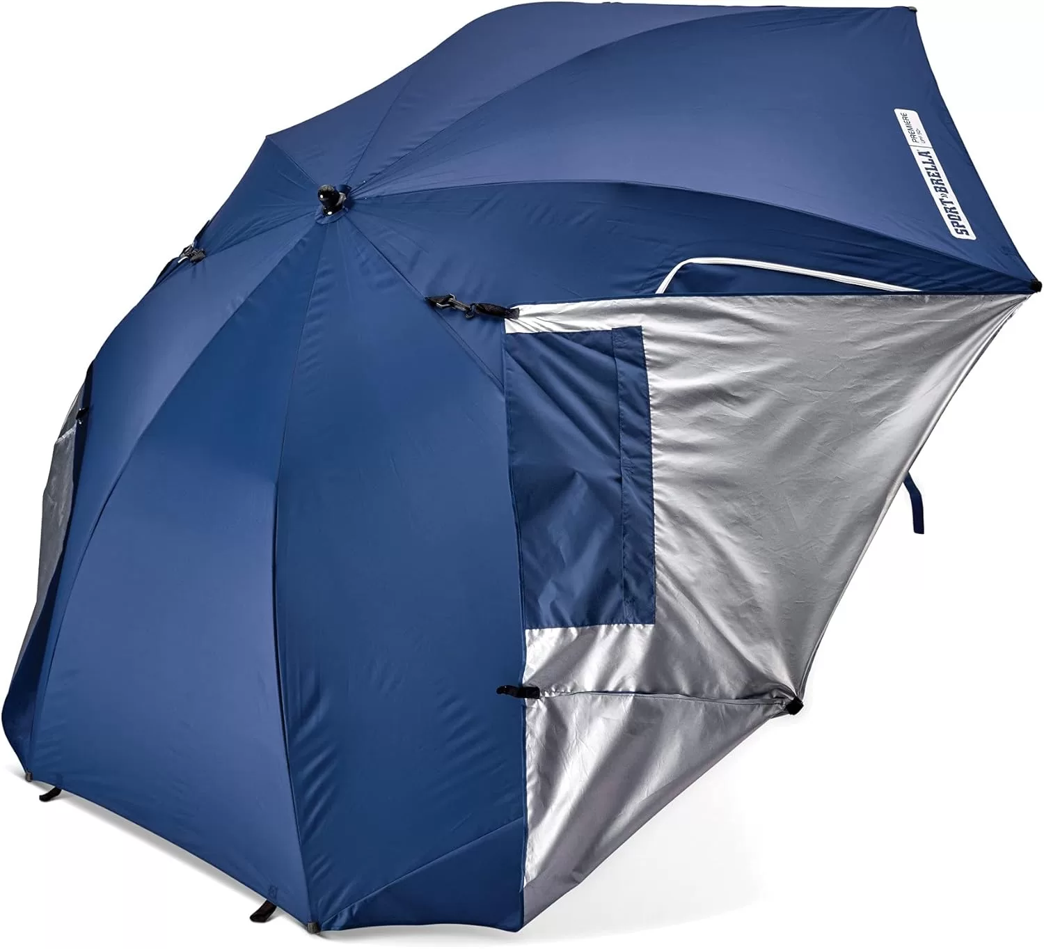 Sport-Brella Premiere UPF 50+ Umbrella Shelter for Sun and Rain Protection (8-Foot)